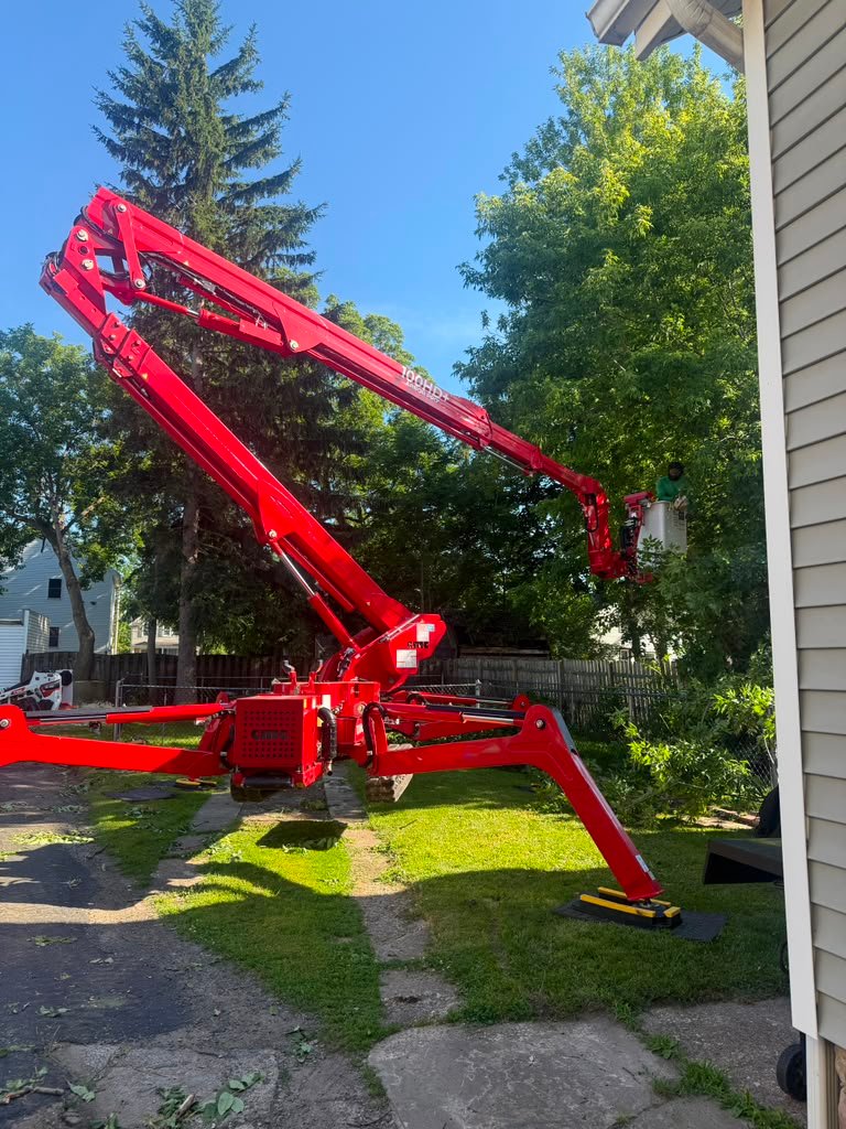 Wind Damage Response in Fairport, NY by Meta Tree Service